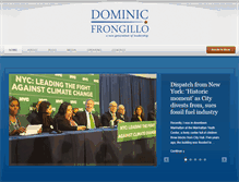 Tablet Screenshot of dominicfrongillo.com
